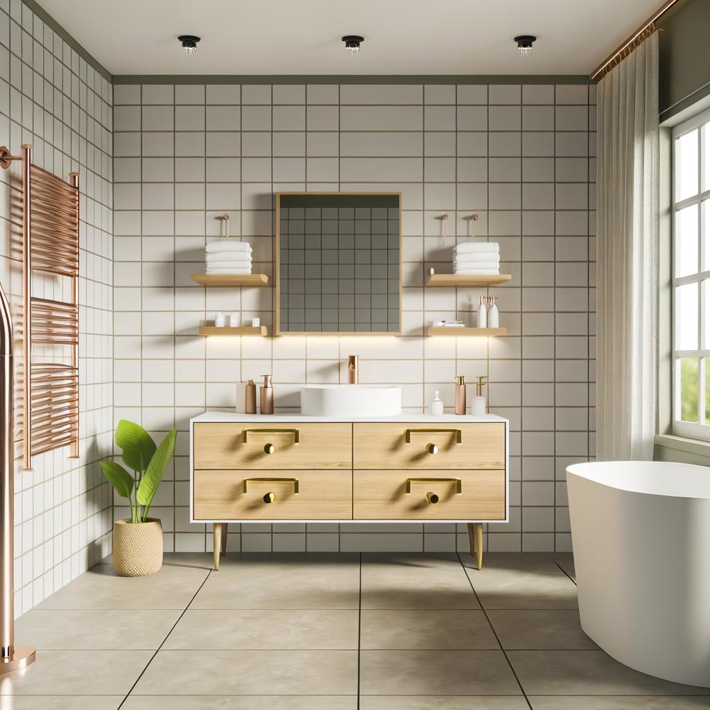 Consigli su come arredare un bagno piccolo con stile