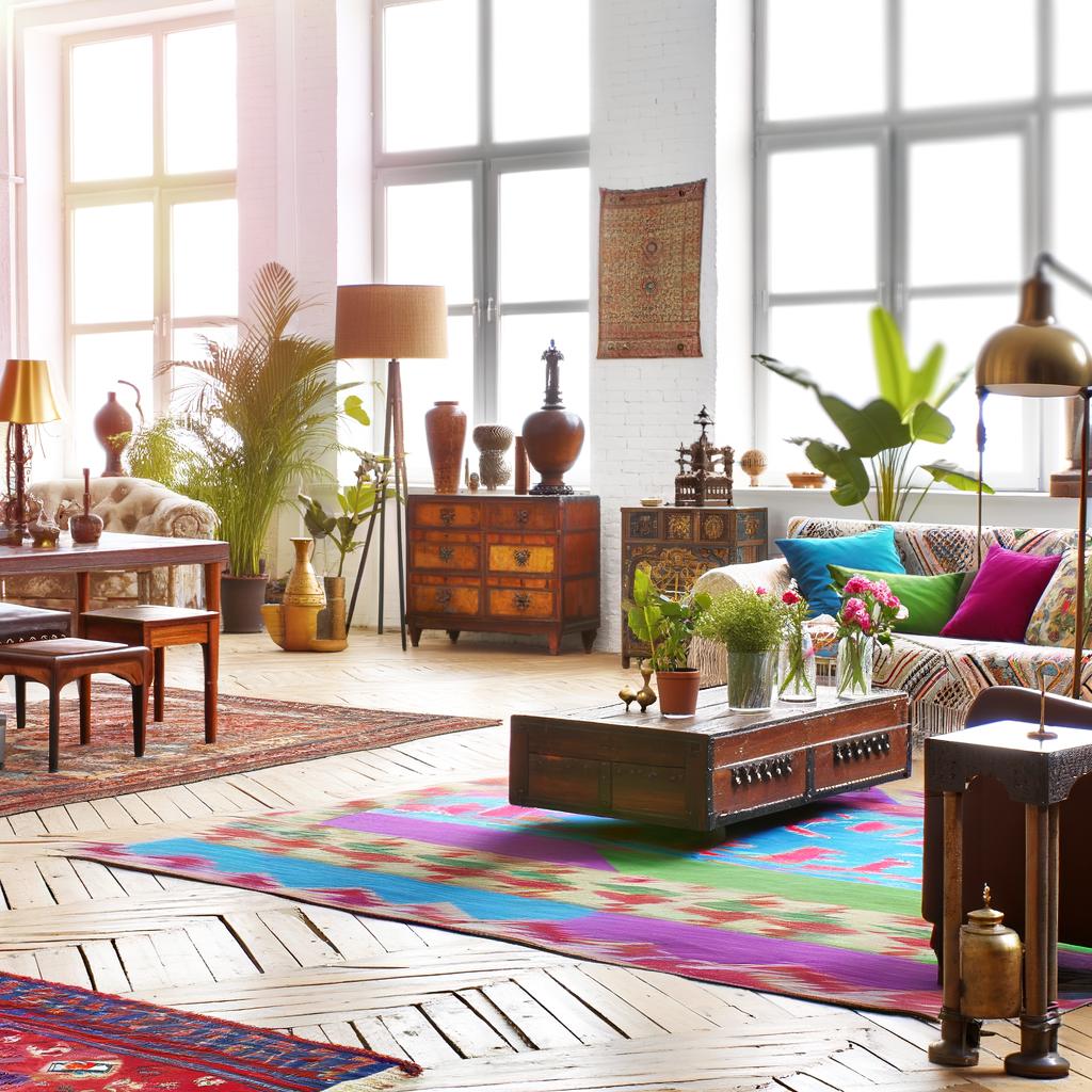 Mescola mobili e decorazioni di epoche diverse per un tocco di eclettismo